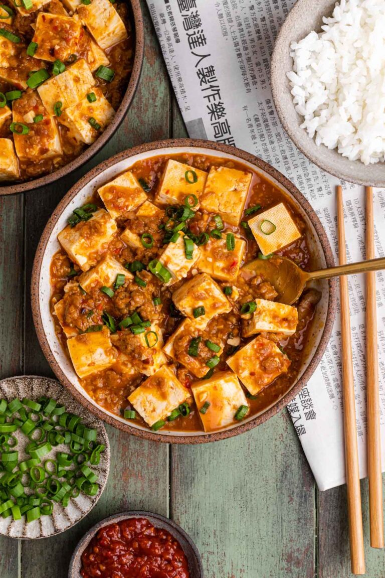 Vegan Mapo Tofu - INSANELY Easy In Just 20 Minutes • Vegan Everytime